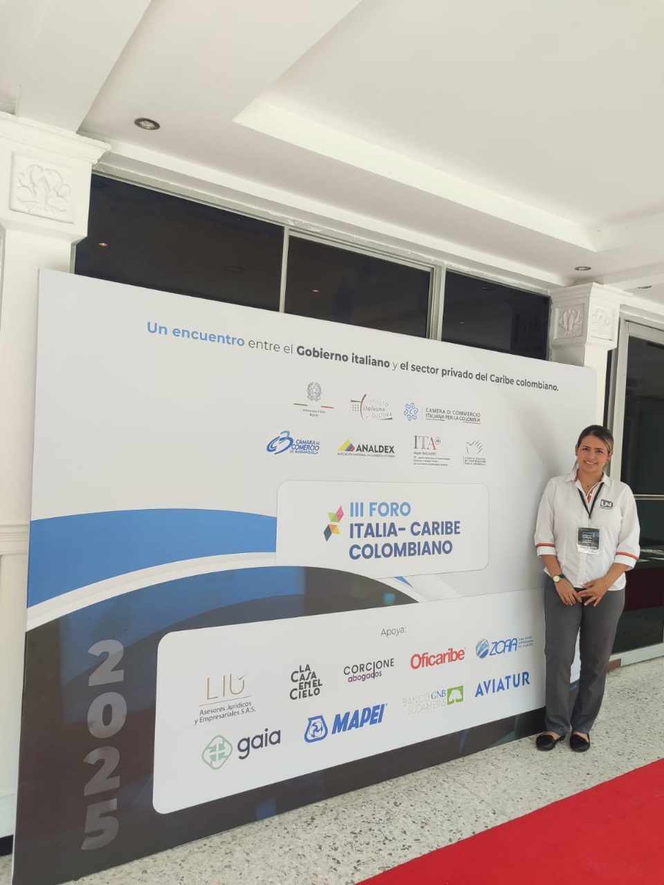 Uninúñez participa en el III Foro Italia - Caribe Colombiana para fortalecer la cooperación internacional